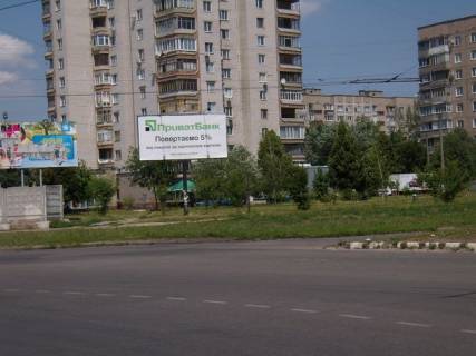 Билборд A в Черкассах, 6x3  Сумгаїтська вул., 30 (кільце, напроти "Епіцентр",Фокстрот") фото 1