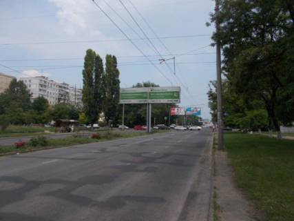 Билборд A в Одессе, 6x3  Глушка пр. - Ільфа та Петрова вул.  (600 м. до пл. "Незалежності", в центр)(правий) фото 1