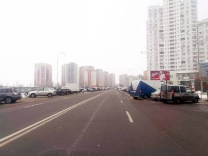 Білборд, Бігборд (Борд)  A у Києві, 6x3  Милославська вул., 49 Фото 1