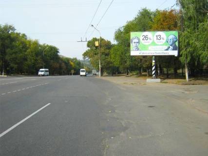 Білборд, Бігборд (Борд)  A у Кривому Розі, 6x3  Січеславська вул., 12 - Славня вул., (кільцева тролейбуса, "Приват Банк") Фото 1