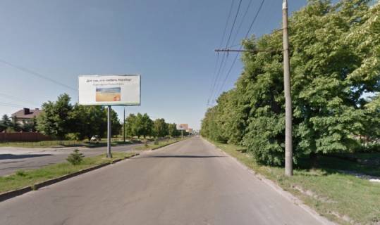 Билборд A в Луцке Ершова ул., 54 (разделитель) в центр фото 1