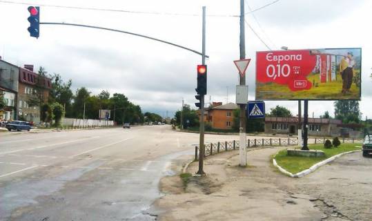 Билборд A в Сарнах Белгородская ул. - Суворова ул. фото 1