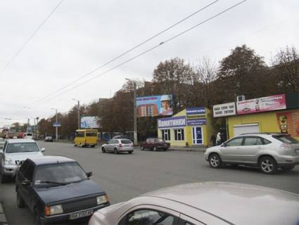 Билборд A в Кропивницкий (Кировоград), 6x3  Тельнова пр., 2г (Приватбанк) фото 1