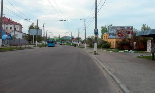 Билборд A в Житомире, 6x3  Перемоги вул., 92 (Автошкола, 200м до ПриватБанку) фото 1