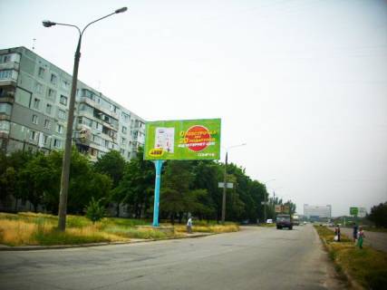 Билборд B в Запорожье, 6x3  Юбілейний пр., за кільцем. (150 м. до "Сільпо") фото 1
