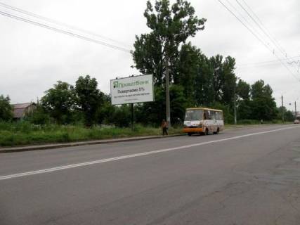 Билборд B в Ивано-Франковске Ивасюка ул. Направление в центр. 300 м до АЗС "Formula" фото 1