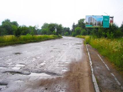 Билборд A в Бориславе, 6x3  Дрогобицька вул., ( завод "Галак") фото 1