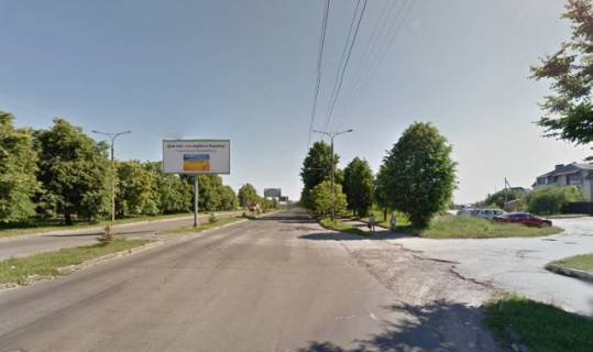 Билборд A в Луцке Ершова ул., 54 (разделитель) фото 1