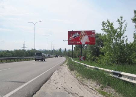 Білборд, Бігборд (Борд)  A у Києві, 6x3  Богатирська вул., (в'їзд  вмісто) Фото 1