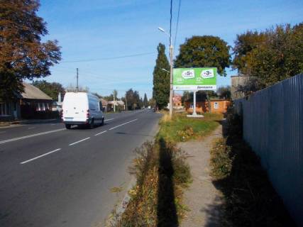 Билборд A в Сумах Баумана вул. (Степана Бандери)., -  Демиденківська вул. (Павлова). В центр фото 1