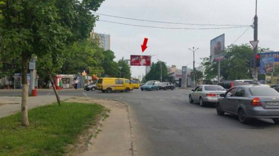 Билборд B в Одессе Сім’ї Глодан вул. (Ільфа і Петрова)  - Вильямса ул. фото 1