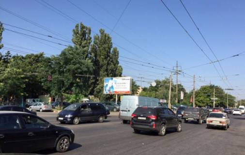 Билборд B в Одессе, 6x3  Інглезі вул. - Космонавта Комарова вул. фото 1