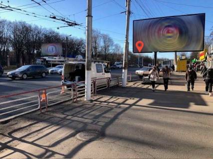 Билборд A в Кропивницкий (Кировоград) Тельнова пр. - Соборна вул., (із центру) фото 1