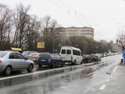 Скролер, Скрол B у Львові, 2,32м х 3,14м  Валерія Лобановського проспект, світлофор (навпроти АЗС "АNP") - 484376 схема