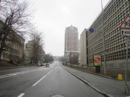 Ситилайт A в Киеве, 1.2x1.8  Кловський узвіз, 7 схема