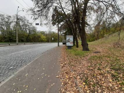 Ситилайт A в Киеве, 1.2x1.8  Подільський узвіз, 38 схема