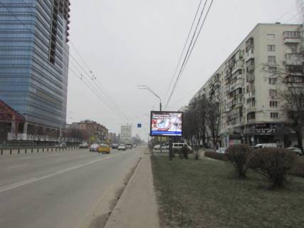 Видеоборд A в Киеве, 3.14x2.32  Берестейський пр-кт, 16 (навп. Центрального Палацу РАЦС), рух в напр.ст.м."Політехнічний Інститут" - 26945 схема