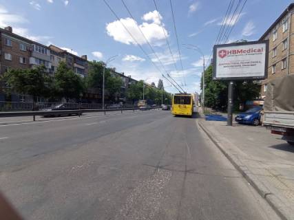 Скроллер A в Киеве, 3.14x2.32  Чоколівский бульвар, 28/1 (за зуп.г.т. пл. Космонавтів) біля супермаркету "Сільпо" - 196062 схема