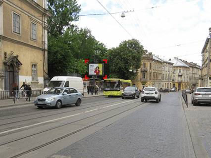 Бэклайт B в Львове, 2.3x3.14  вул. Личаківська – Чехова, розмір фото 1