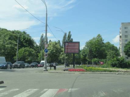 Скроллер A в Киеве, 3.14x2.32  Голосіївський проспект (40-річчя Жовтня) / Ужгородський провулок - 196292 схема