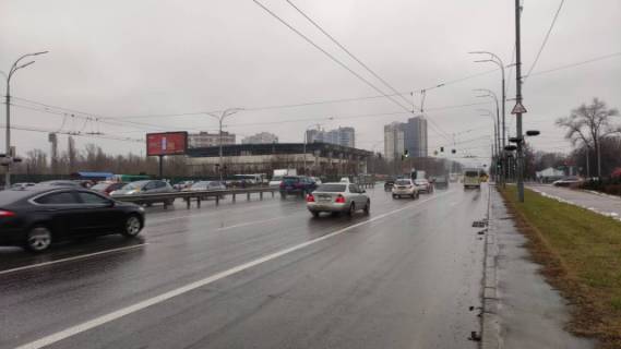 Скроллер B в Львове, 3м x 6м  Глушкова академіка проспект / В.Касіяна (ст. М"Іподром"), рух із центру міста, ліворуч - 486110 схема