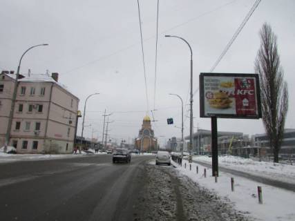 Скроллер A в Киеве, 3.14x2.32  Січеславська (Ползунова) / Василія Липківського,  рух до Південного вокзалу - 26924 схема