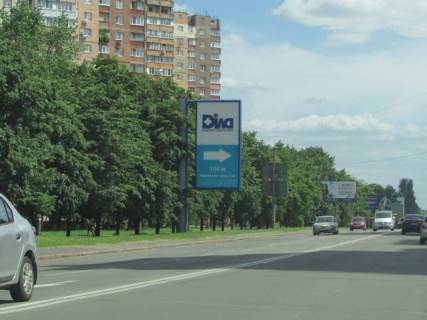 Бэклайт B в Львове, 6м x 3м   Харківське шосе, 59 схема