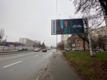 Билборд A в Киеве, 6x3  Автозаводська, 11 схема