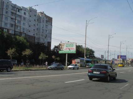 Билборд B в Львове, 3м x 6м  Рейгана (Драйзера) вул., 11 схема