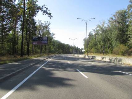 Білборд, Бігборд (Борд)  B у Львові, 3м x 6м  Велика Кільцева дорога, за 4800 метрів руху до вул. Городська, від  Мінського шосе, ліворуч схема