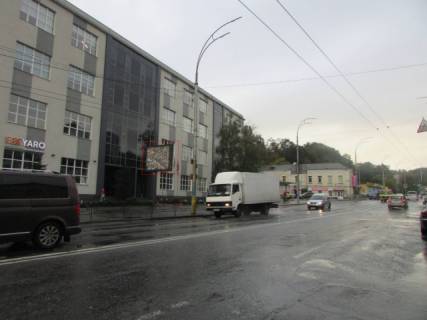 Скроллер B в Львове, 2,32м х 3,14м  Протасів Яр / Миколи Грінченка  (БЦ"Протасів), рух із ценру міста, ліворуч - 486308 схема