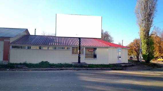 Билборд A в Бердянске пер. Шевченко, 9 (промринок) фото 1