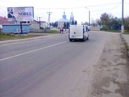 Билборд A в Староконстантинове вул. Грушевського (на зеленій зоні біля р.Шахівка) фото 1