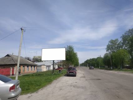 Билборд B в Кобеляках, 3х6  вул.Шевченка (біля будинку №52) фото 1