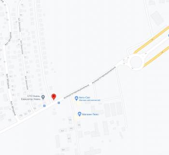 Билборд A в Умане, 3х6  вул. Інтернаціональна, 129 схема
