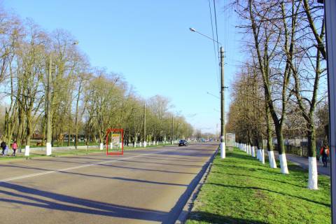 Билборд  в Борисполе вул. Київський Шлях, біля центрального парку фото 1