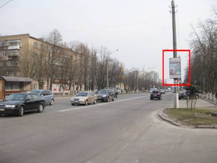 Ситилайт A в Борисполе вул. Київський Шлях,  навпроти повороту на вул. С.Камінського фото 1