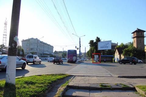 Ситилайт A в Борисполе вул. Київський Шлях, 85, біля пам'ятника Чубинському фото 1