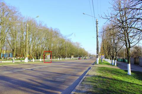 Ситилайт B в Борисполе, 1,2х1,8  вул. Київський Шлях, біля центрального парку фото 1