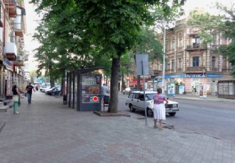 Сiтiлайт B у Одесі, 1.8x1.2  Преображенська вул., 31-Тираспольська вул., Зупинка Фото 1