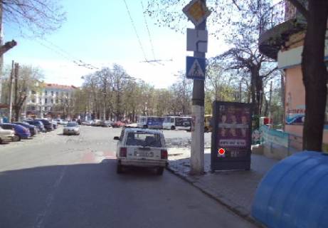 Сiтiлайт A у Одесі, 1.8x1.2  Садова вул., 20 Фото 1
