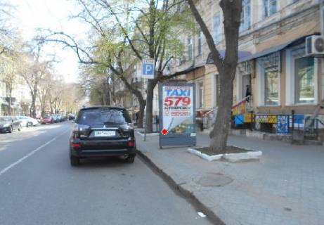 Ситилайт A в Одессе, 1.8x1.2  Садова вул., 12 фото 1