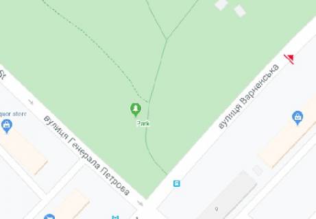 Билборд B в Одессе Варненская ул., 7 схема