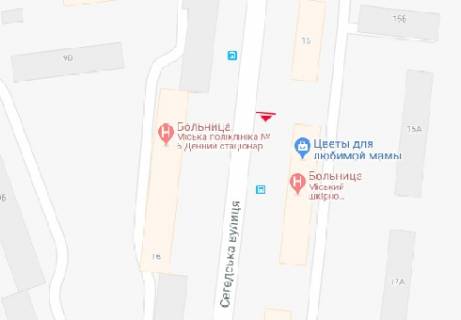 Билборд A в Одессе Сегедская ул.,17 схема