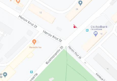 Білборд, Бігборд (Борд)  B у Одесі Космонавтов ул., 28 схема