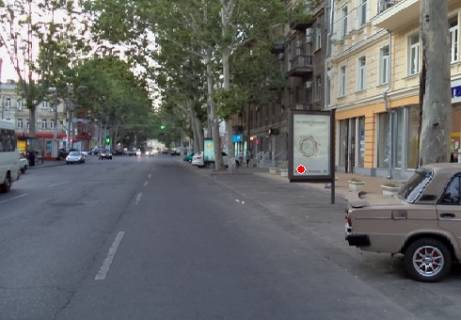 Ситилайт B в Одессе, 1.8x1.2  Рішельєвська вул., 15 фото 1