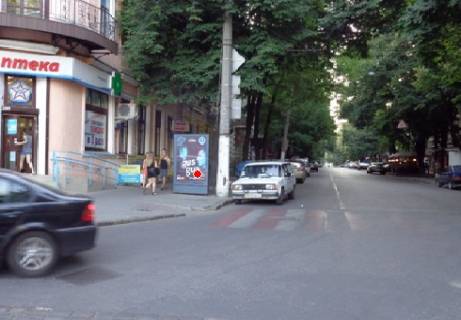 Ситилайт B в Одессе, 1.8x1.2  Садова вул., 20 фото 1