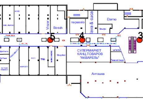 Ситилайт A в Одессе ТЦ Fontan Sky холл №4А2 схема