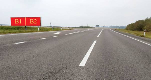 Билборд B в Олесько, 6x3м.  вїзд в м. Олесько з сторони м. Броди/ Київ, траса Львів - Київ (Е-40), на м. Львів, на Олеський замок, висока конструкція фото 1