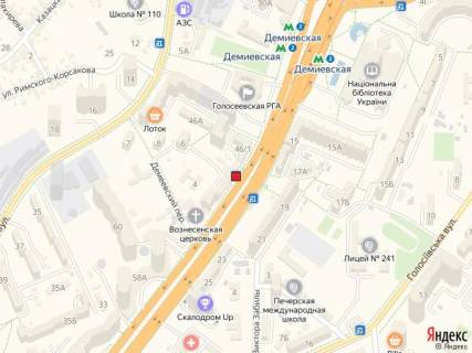 Нестандарт  в Киеве просп. Голосіївський, 48 схема